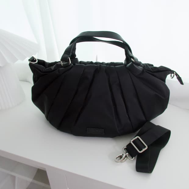 요지야마모토 Ysaccs 플리츠 토트백