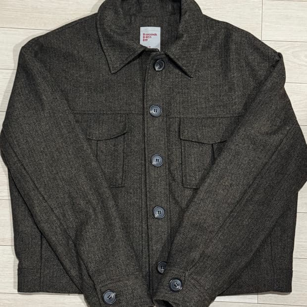 에잇세컨즈 헤링본 자켓