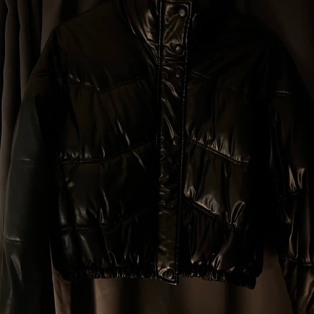 Zara 가죽패딩