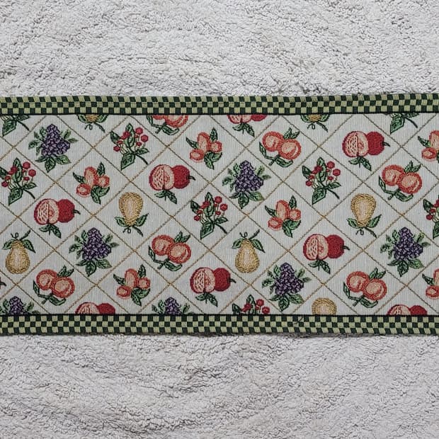 미국 빈티지 타피스트리 장식 매트(117*31)