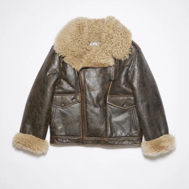 ACNE STUDIOS 시어링 자켓 B70128 46size