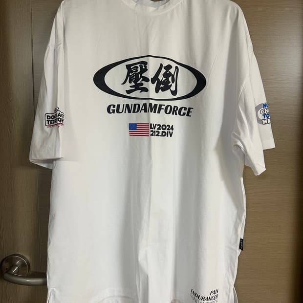 [L]압도 반팔 성조기 에디션