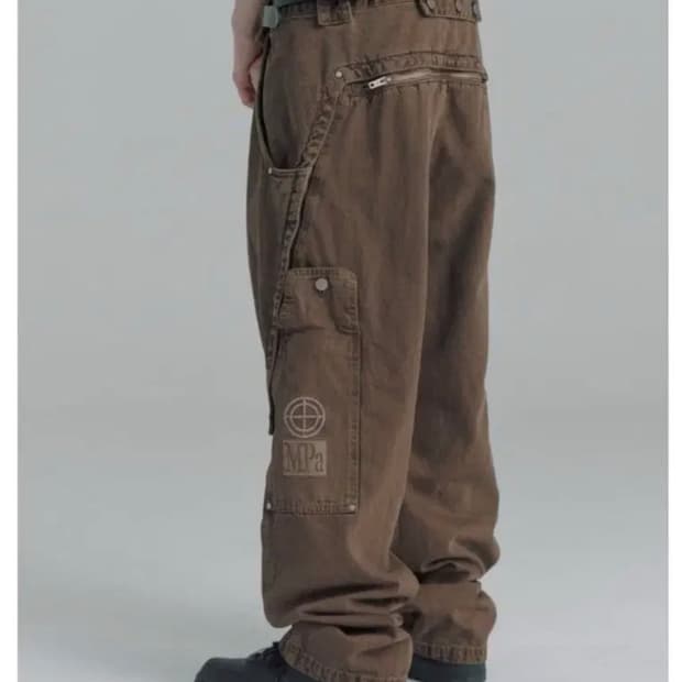 플라스틱프로덕트 H-zip pocket pants