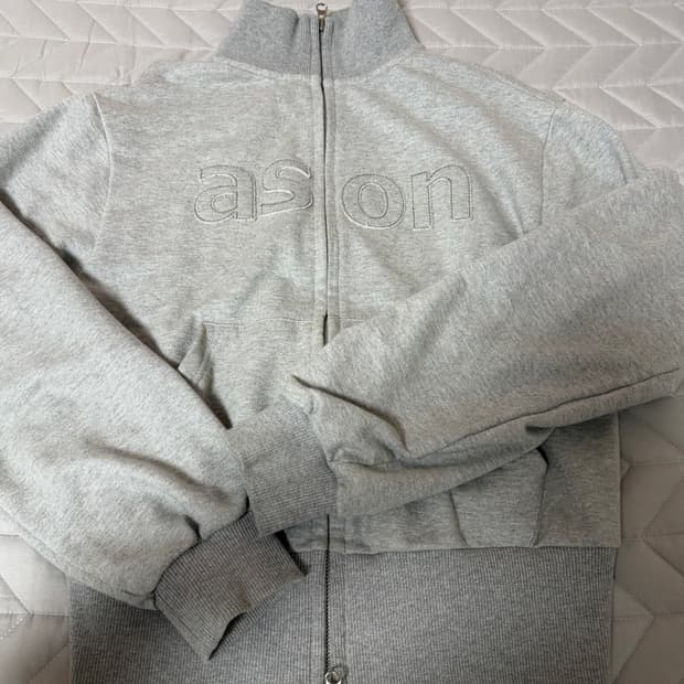 애즈온 스웻집업 