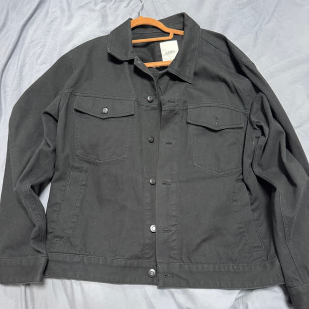 탑텐 코튼 트러커 재킷