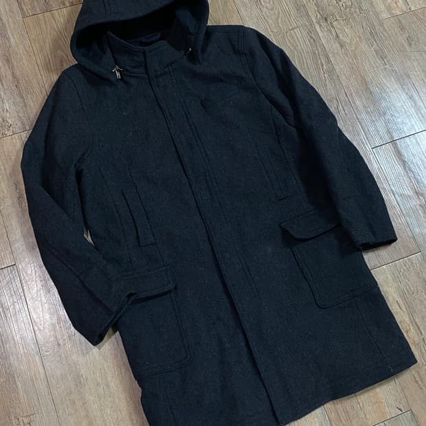 00s 올드갭 울 코트 L