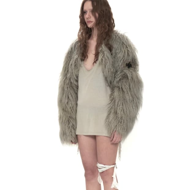 604서비스 퍼 자켓 아미 패치 