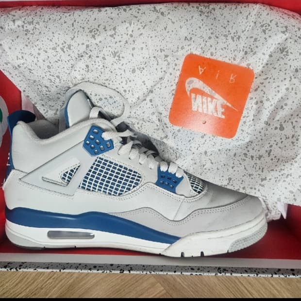 나이키 조던4 레트로 인더스트리얼 블루 280