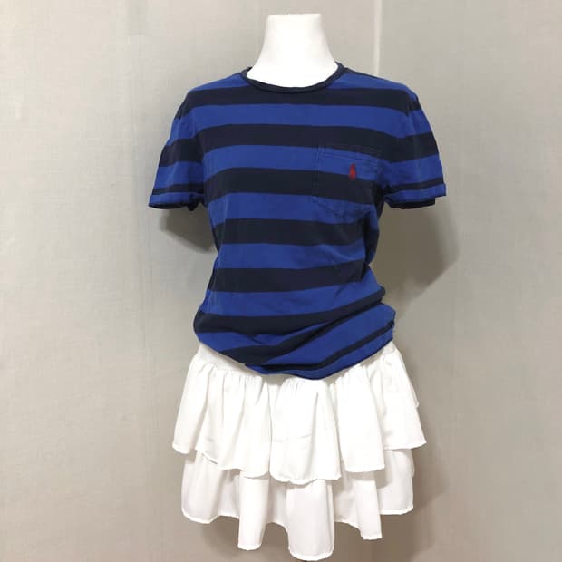 폴로 스트라이프 티셔츠 S