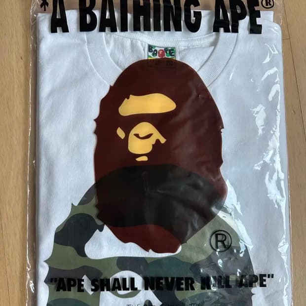 [XXL] 베이프 긴팔 빅헤드