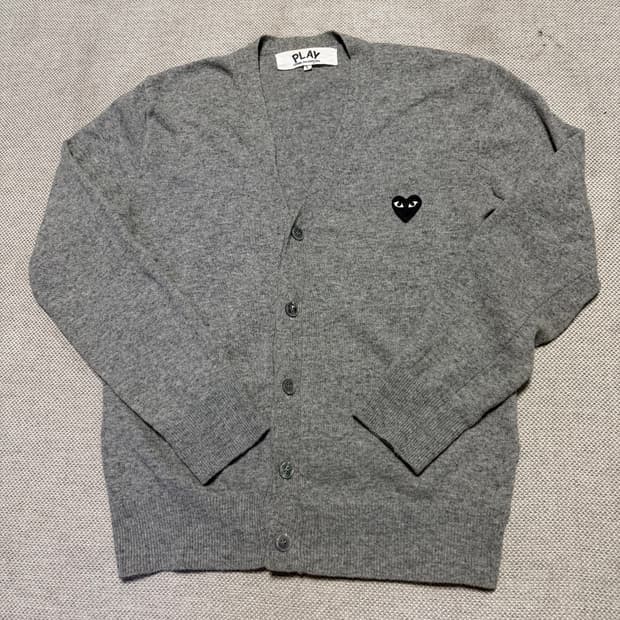 꼼데가르송 블랙와펜 가디건