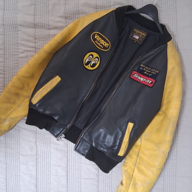 Vanson leathers 레더자켓 38