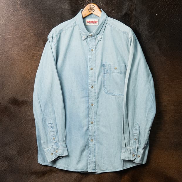 [115] 랭글러 러기드 웨어 데님 워크셔츠 