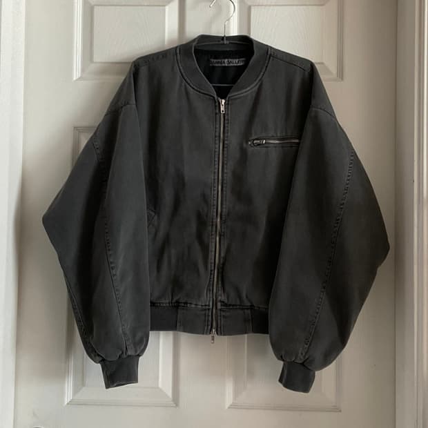 감마 갤러리 워시드 크롭 자켓