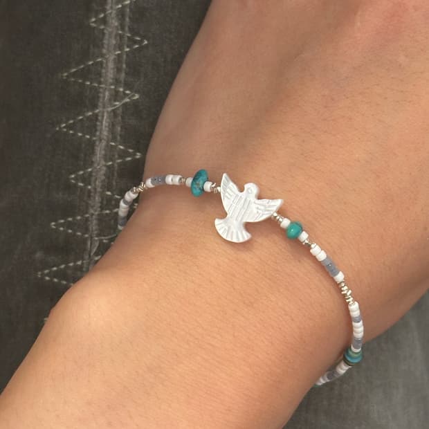 Thunderbird Mother-of-Pearl Bracelet