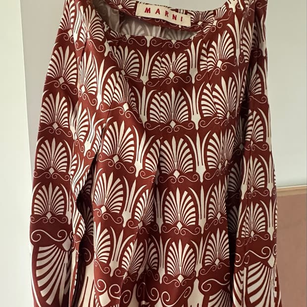 마르니 marni 미디 스커트 