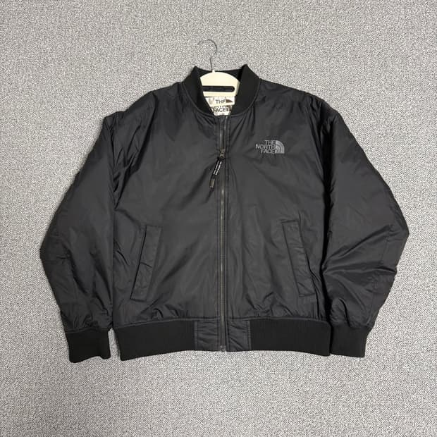노스페이스 봄버 자켓 블랙 S