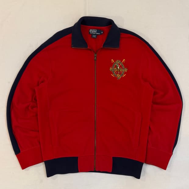 폴로 랄프로렌 빅포니 치프키프 코튼 져지 레드