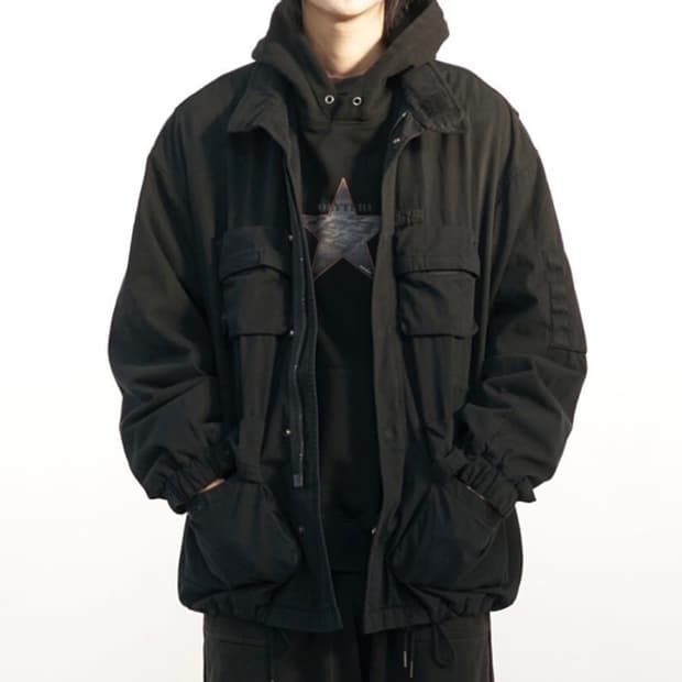 폴리테루 노매뉴얼 필드파카 2사이즈