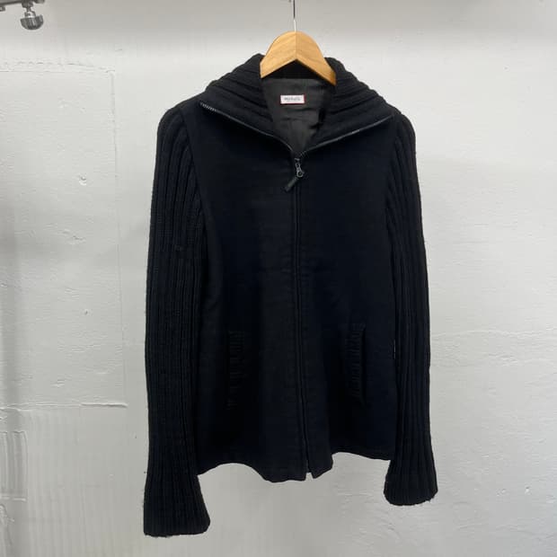 S) MAX&CO KNIT / WOOL JACKET