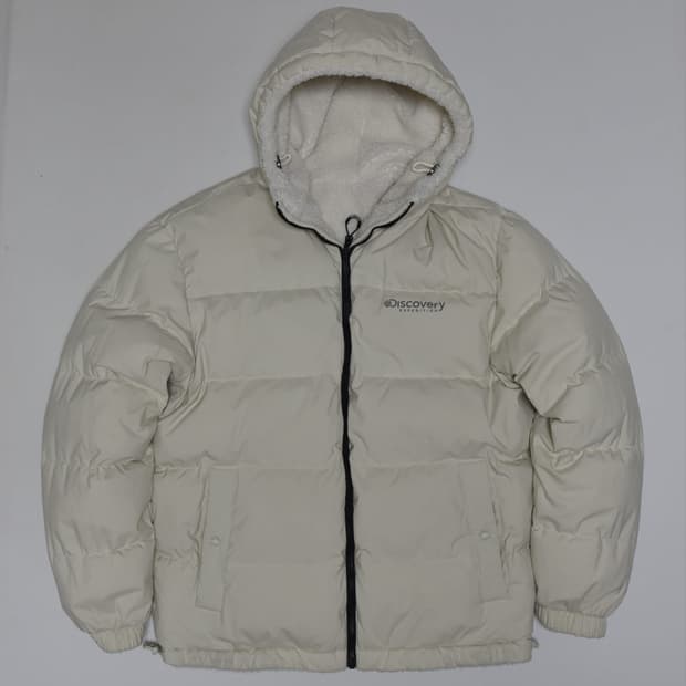 디스커버리 리버시블 다운 자켓 105 아이보리