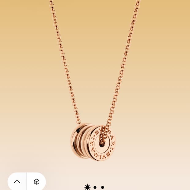 불가리 비제로원 미니 로즈골드