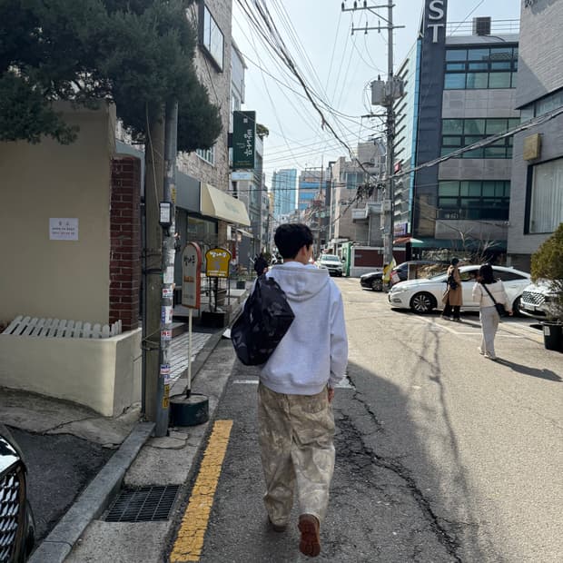 슈프림 s 로고 후드집업 L