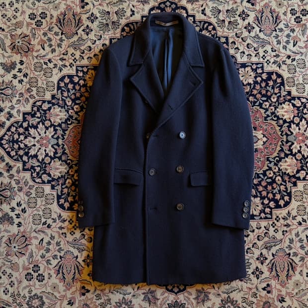 일레븐티 더블 브레스티드 코트 100