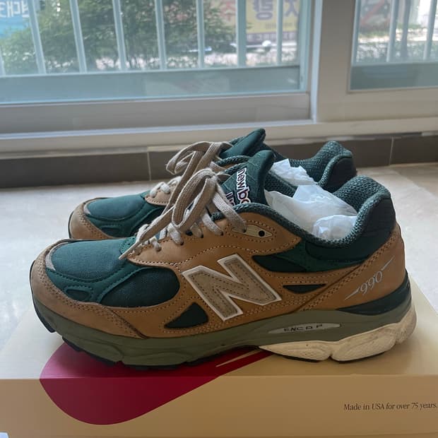 뉴발란스 990v3 그린