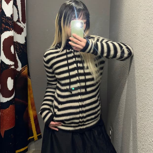 쟈딕앤볼테르 스컬 니트집업