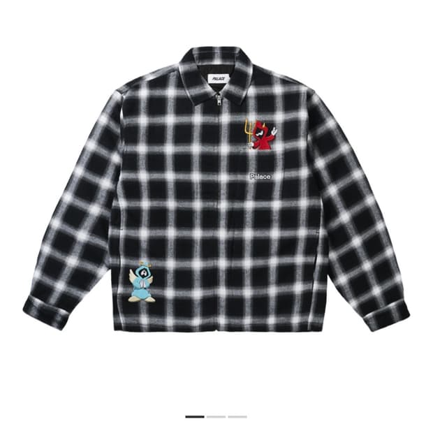 팔라스 집업 셔츠 블랙 L