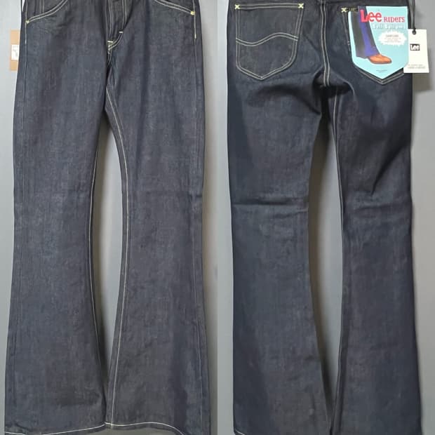 Lee 202 american riders 벨바텀 플레어 부츠컷 데님