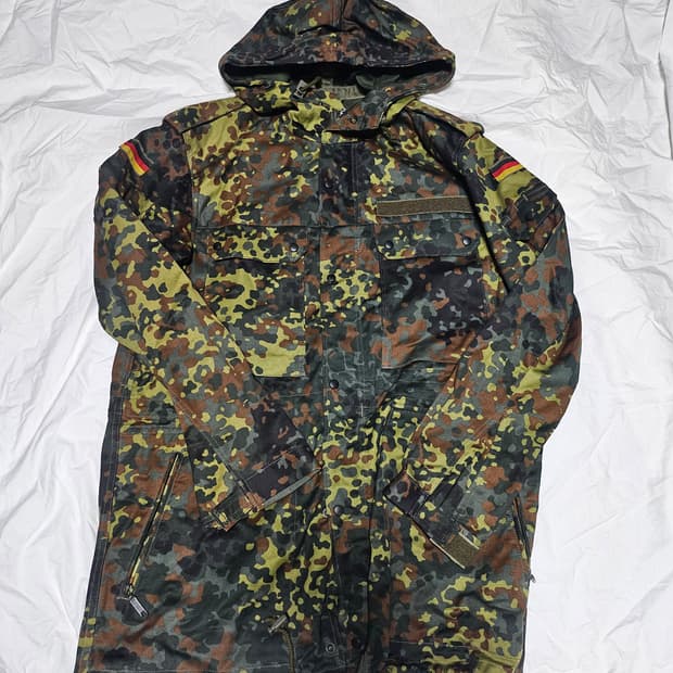 독일군 플렉탄 필드 파카 자켓 M