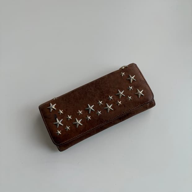 지미추 빈티지 레더 장지갑