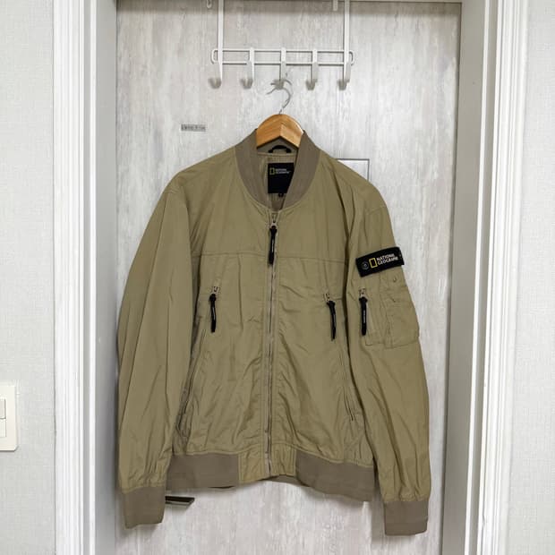 남성 105 xl / 내셔널지오그래픽 항공점퍼 바람막이 자켓