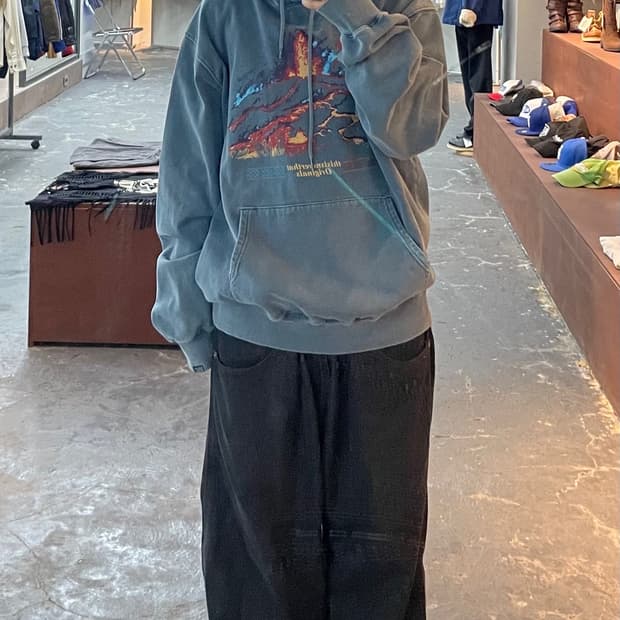 디스이즈네버댓 볼케이노 후드티 H1208