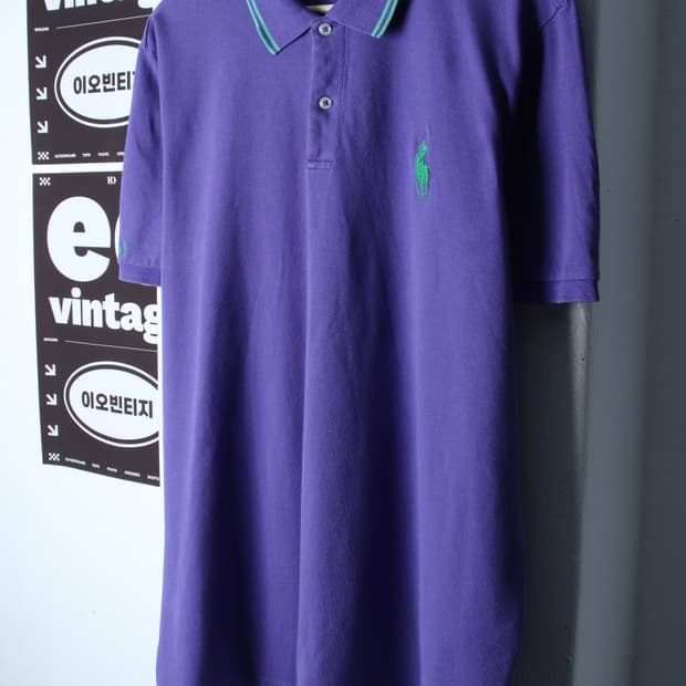 (XL-2XL) 폴로 랄프로렌 반팔 카라 티셔츠 00S-H35683