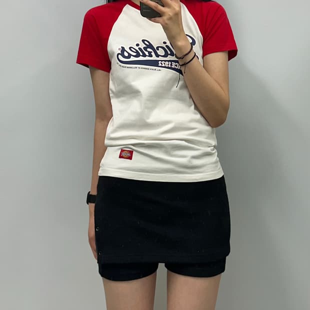 디키즈 y2k 와투케 나그랑 반팔 티셔츠