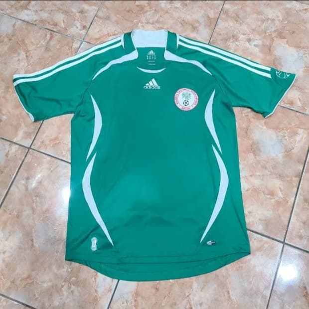 아디다스 06 07 나이지리아 축구 국대 올드레플 축구져지