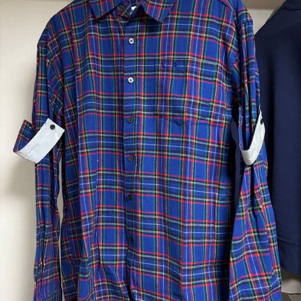 [M]레지스탕스 체크셔츠