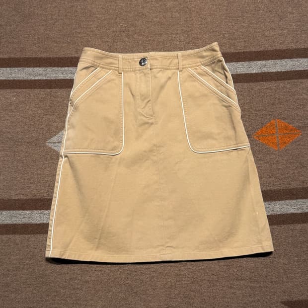 셀린느 베이지 스커트 38