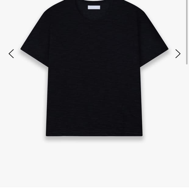 Les fin t shirts black 2 size