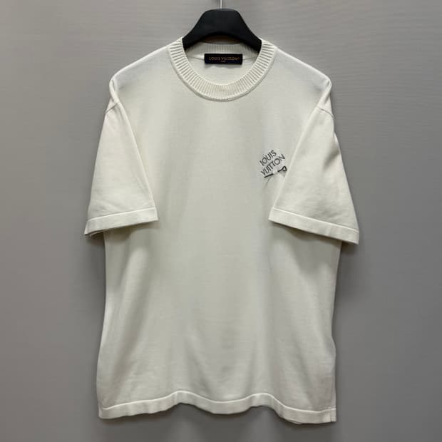 루이비통 시그니처 숏슬리브 니트 반팔티 ( 100 )