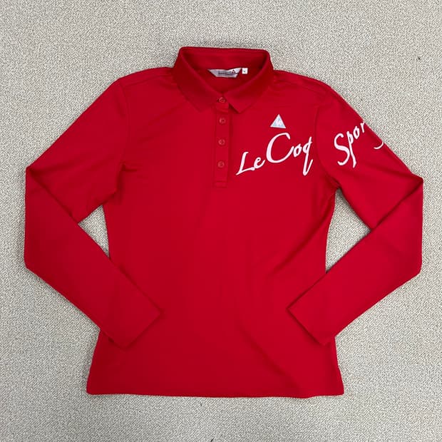 M 르꼬끄 골프 여성 긴팔 카라 티셔츠 0220M