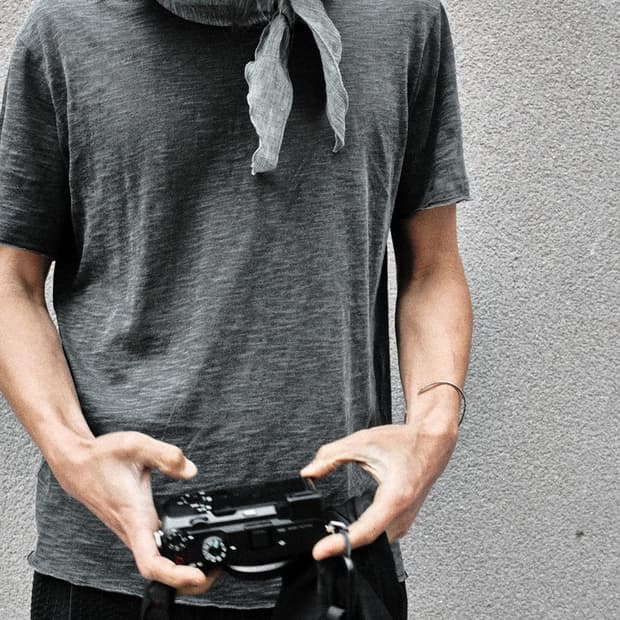 모노프리베 Textured Roll Scarf grain