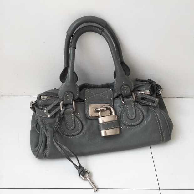 끌로에 패딩턴 백 애쉬그레이