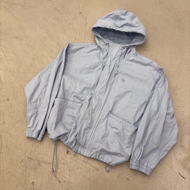 코드그라피 스카이블루 코튼 자켓