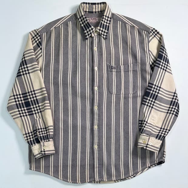 리바이스 화이트라벨 블랙 코듀로이 쉐르파 자켓 