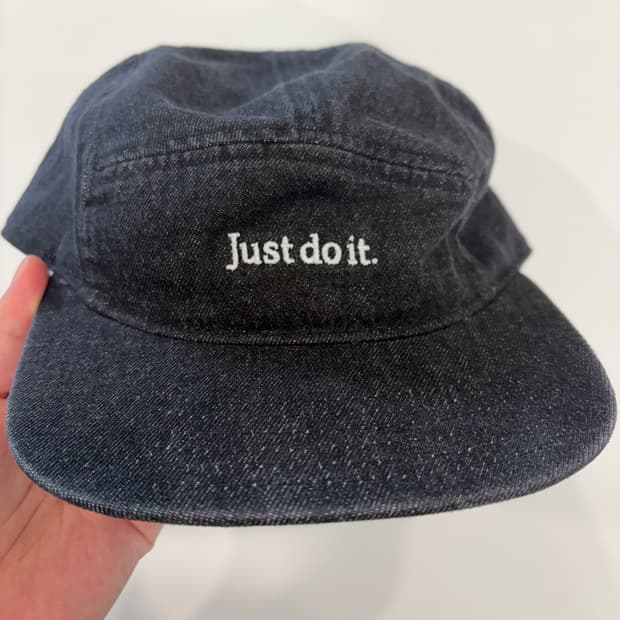 나이키 플라이 언스트럭처 데님 캡 블랙 L/XL