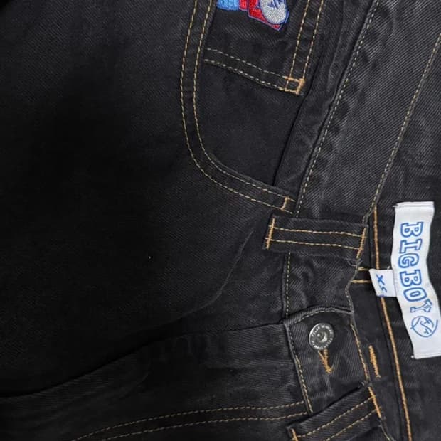 폴라스케이트 빅보이 데님 xs 흑청